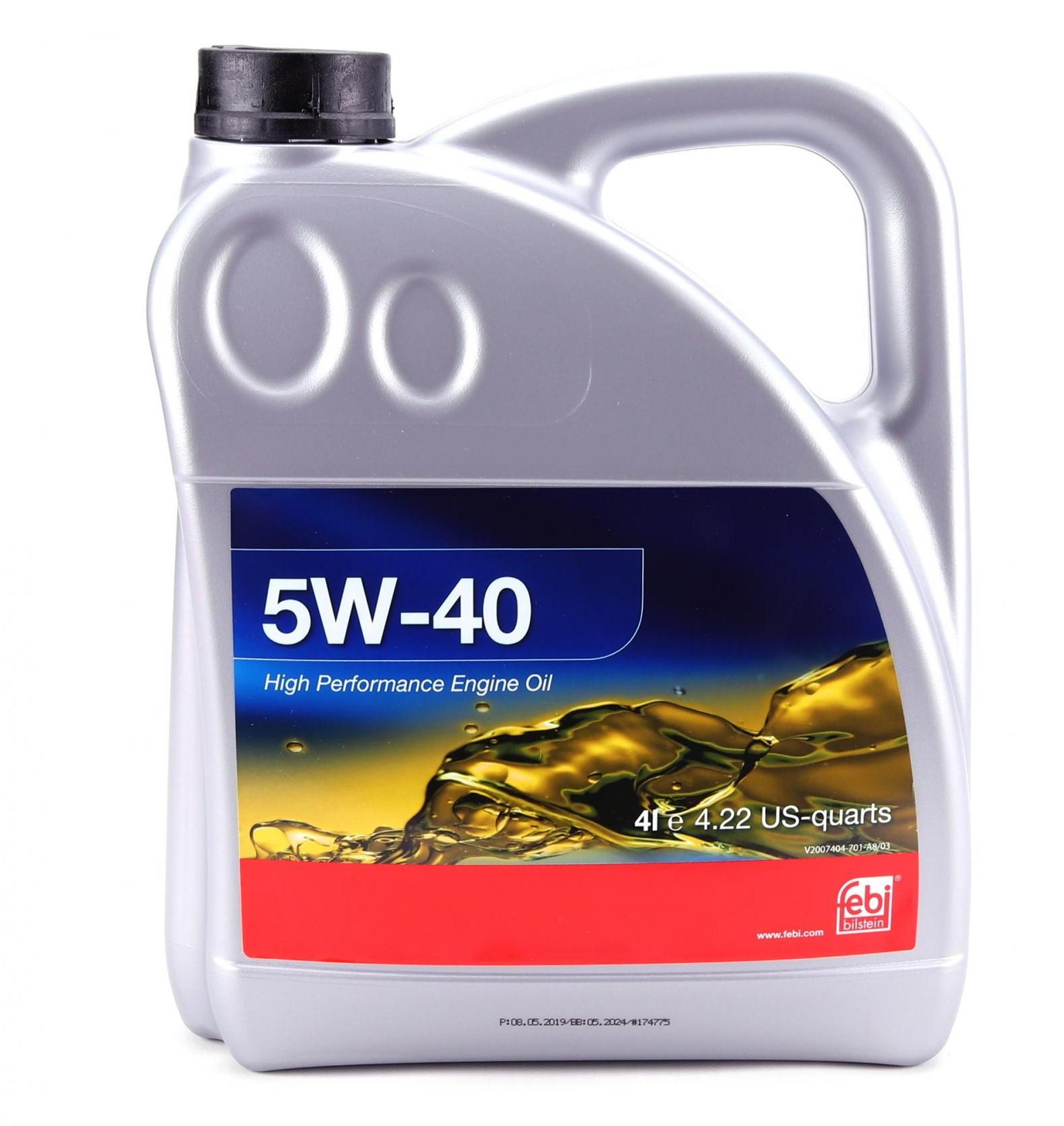 Олива моторна febi 5w40 4л